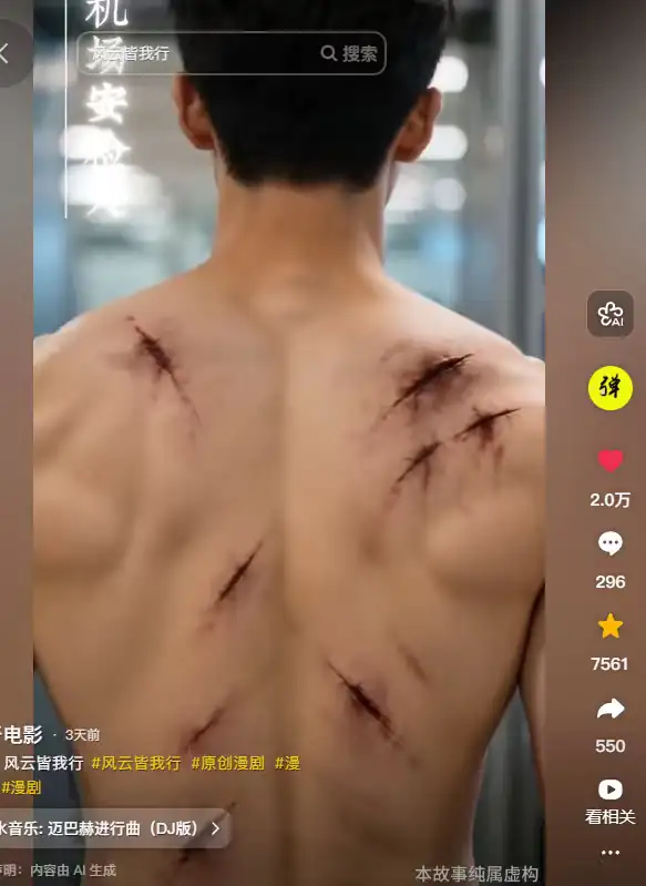 AI真人短剧编导项目图 3
